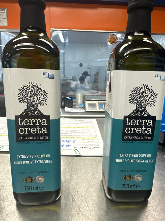 EXTRA VIRGIN OLIVE OIL - TERRA CRETA - 750ml