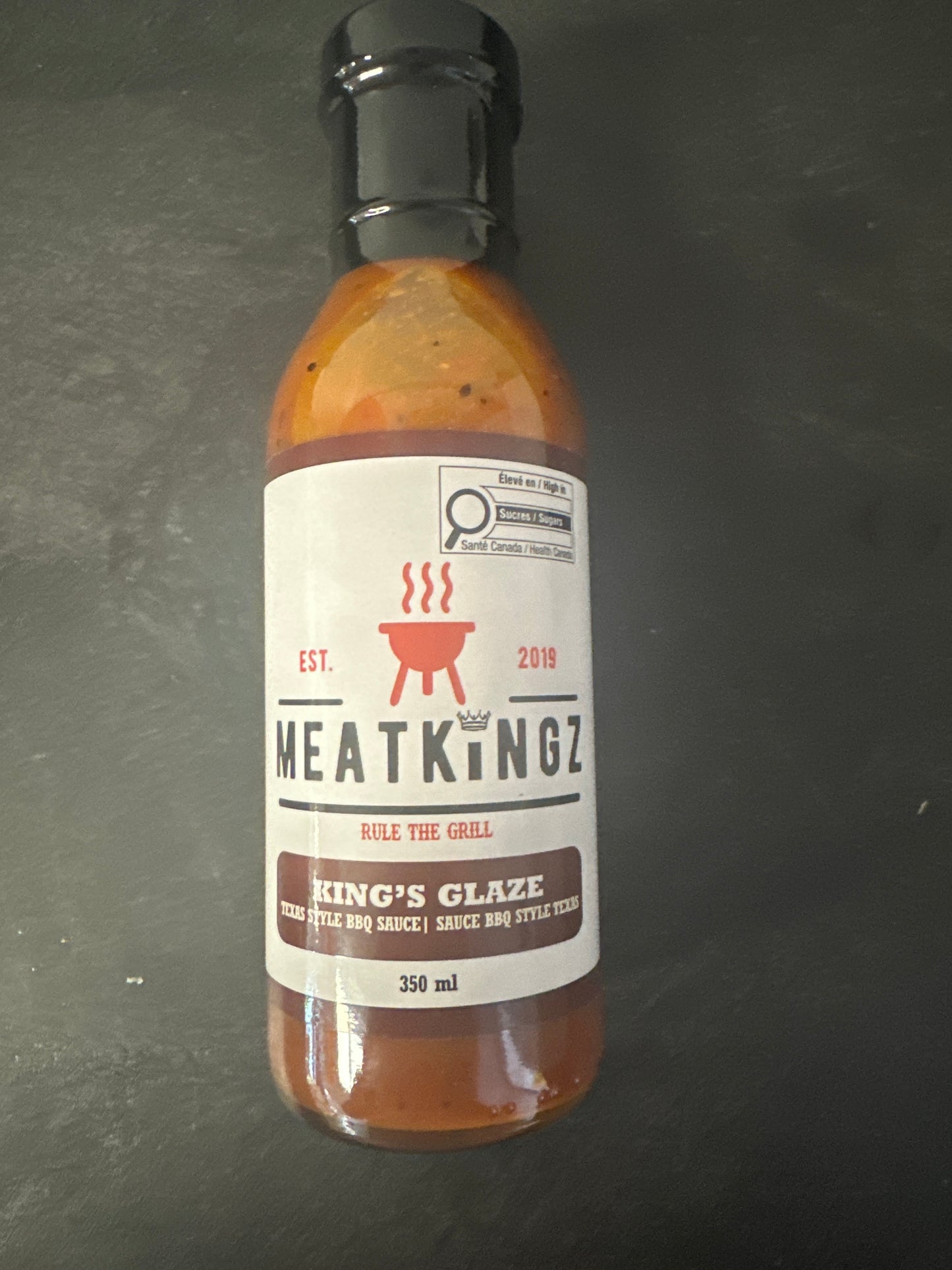 MEATKINGZ RULE THE GRILL TEXAS BBQ SAUCE