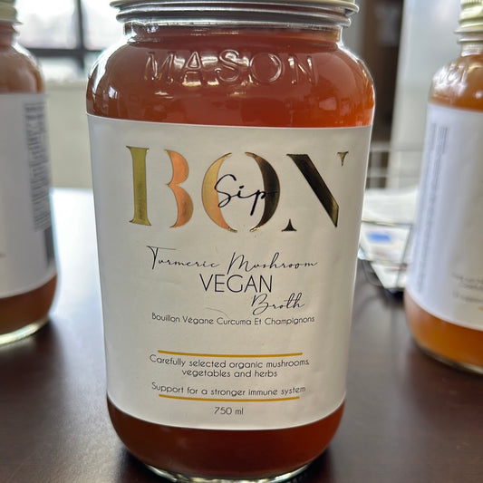 BON SIP - TURERIC BONE BROTH (750ml)