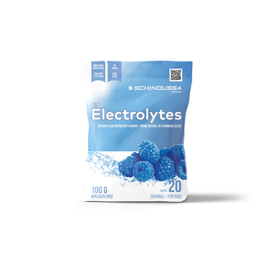 SCHINOUSSA- E5 ELECTROLYTES NATURAL BLUE RASPBERRY FLAVOUR