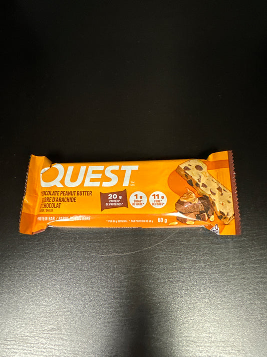 QUEST PROTEIN BAR-CHOCOLATE PEANUT BUTTER-SINGLE BAR