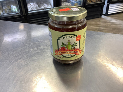 MAMA’S CHIMICHURRI AUTHENTIC ARGENTINA SAUCE-EXTRA HOT