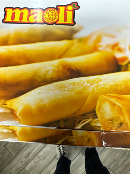 VEGETABLE SPRING ROLLS (NO MSG) - 8/pkg - Fully Cooked