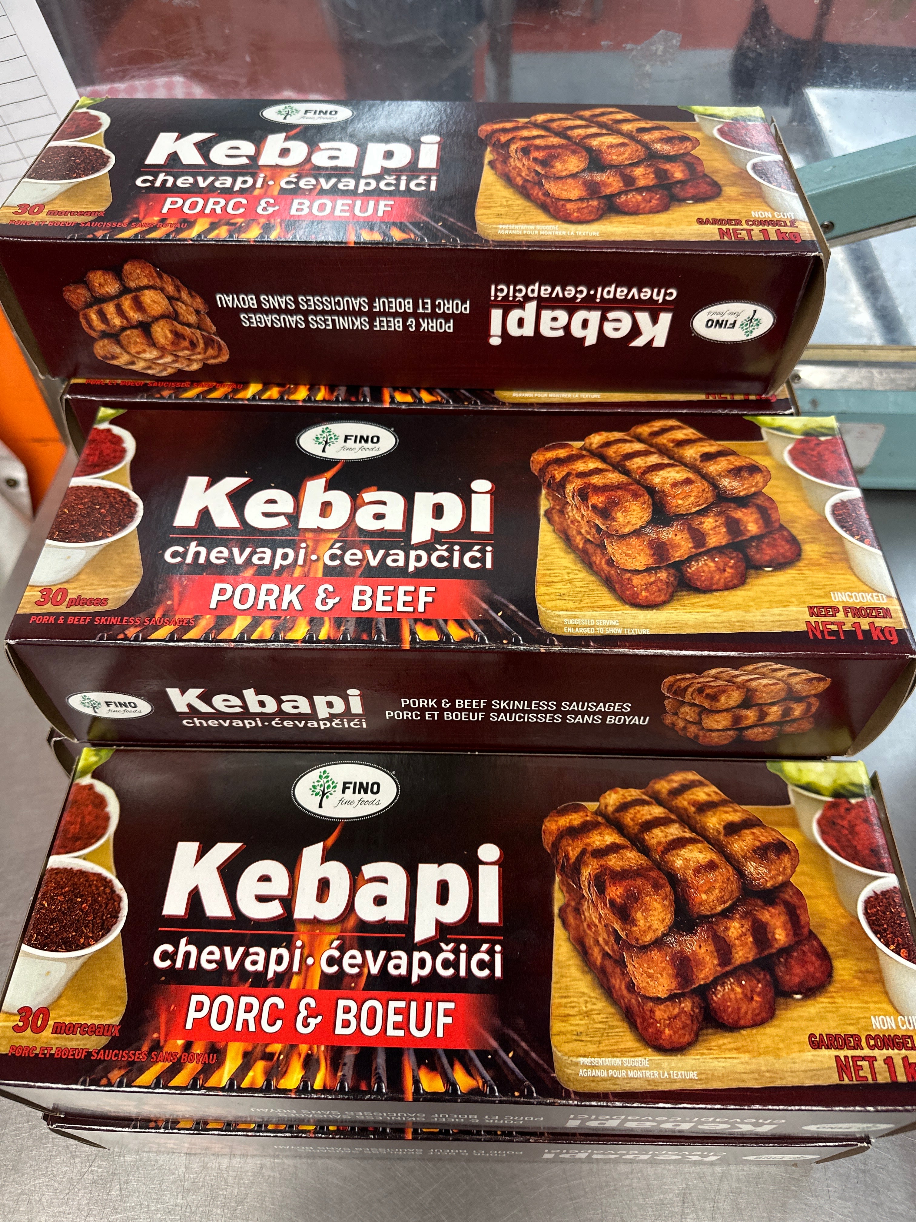 Beef Chevapi KEBAPI/CHEVAPI - PORK&BEEF - 30 PIECES – J&W Meal Butler