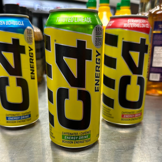 C4 ENERGY ZERO SUGAR - TWISTED LIMEADE - 473ML