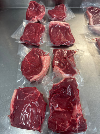 AAA SIRLOIN STEAKS 8x10oz Individually vacuumed
