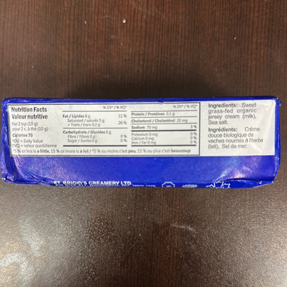 SALTED AZ GRASS-FED ORGANIC BUTTER ST.BRIGID’S