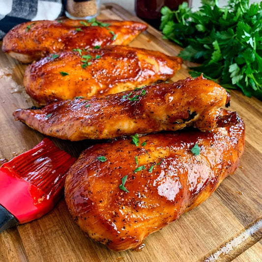 Chicken Breast BBQ FLAVOUR  - Cooked & Portioned