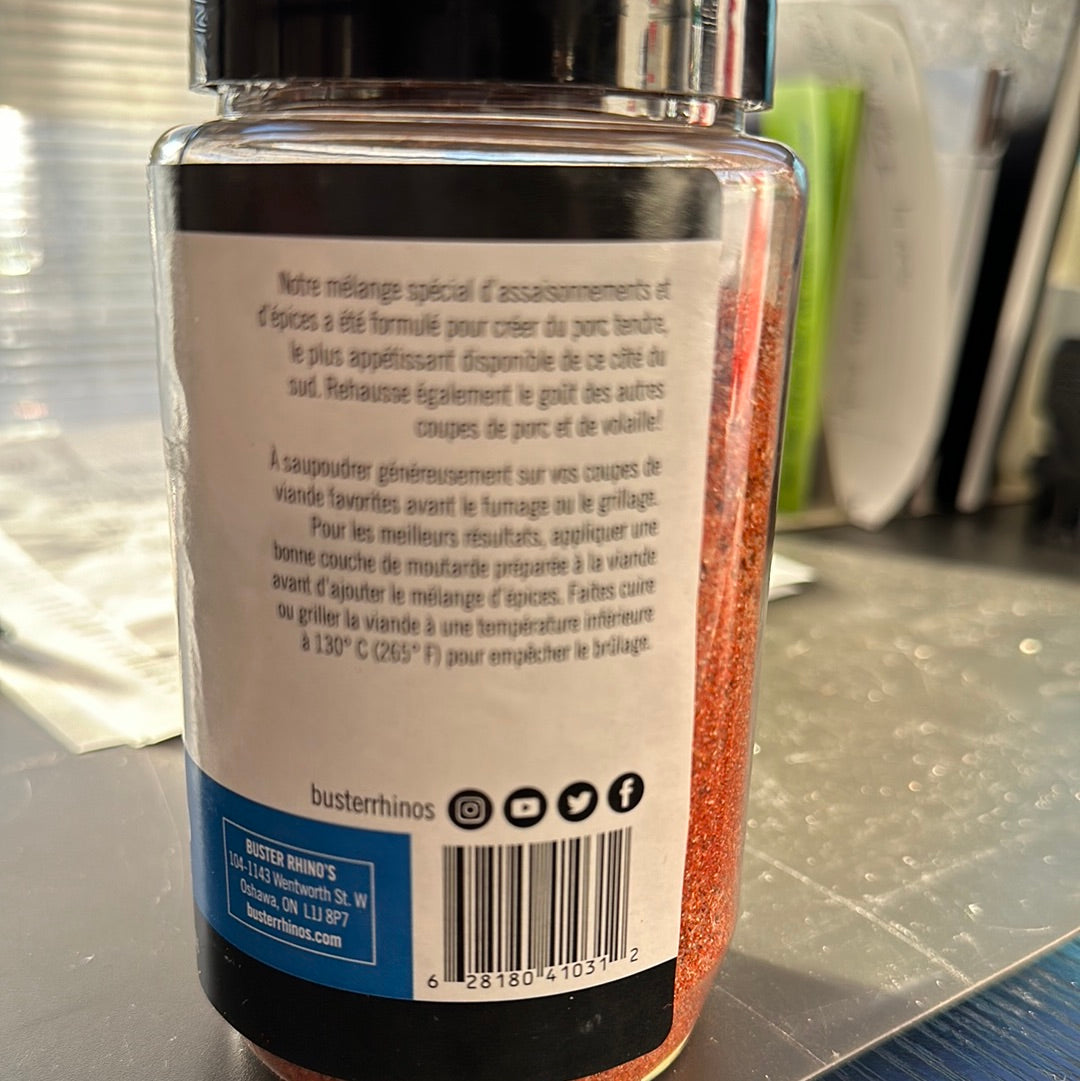 BUSTER RHINOS CAROLINA SEASONING SALT - 350g