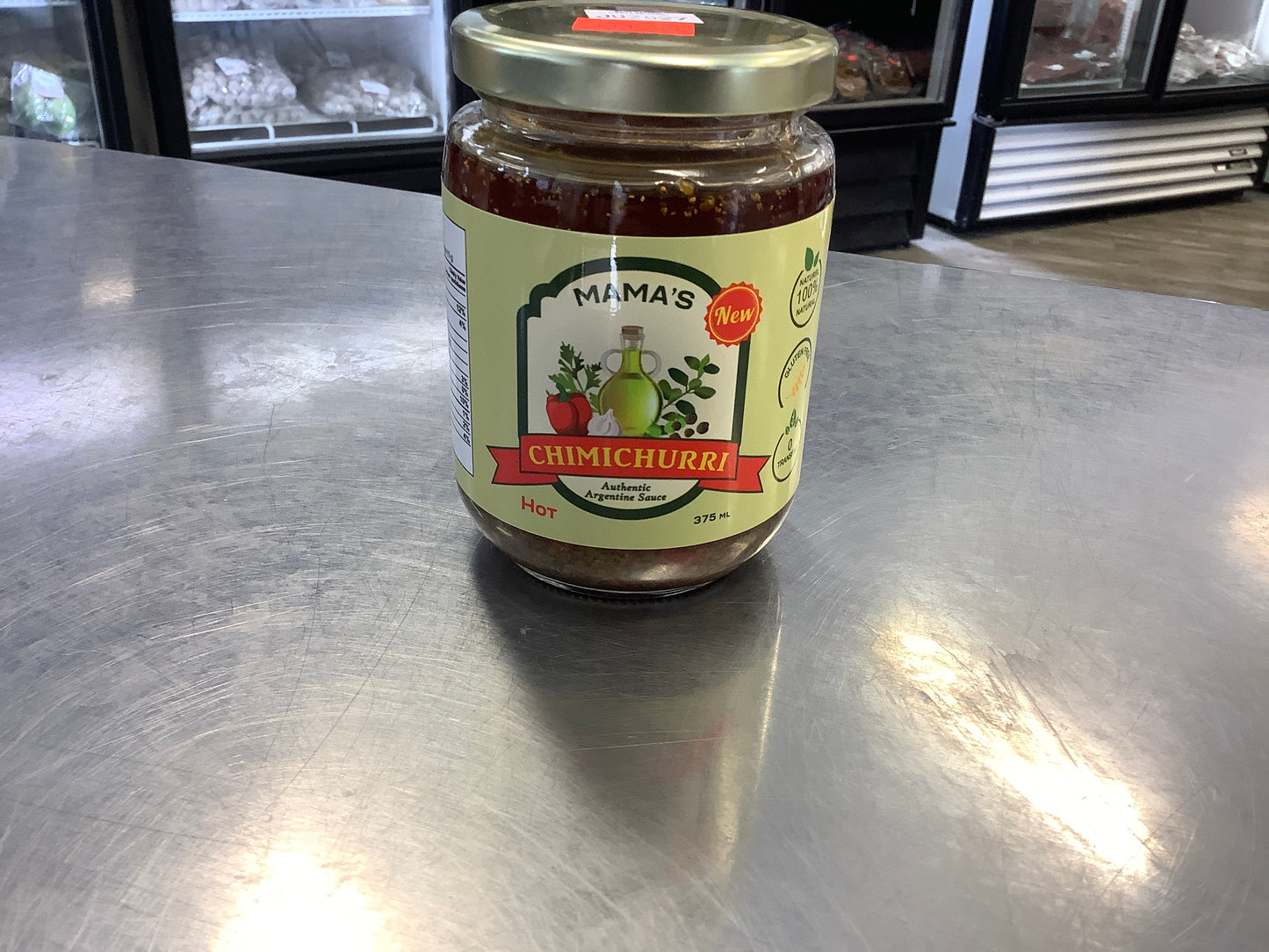 MAMA’S CHIMICHURRI AUTHENTIC ARGENTINA SAUCE -HOT