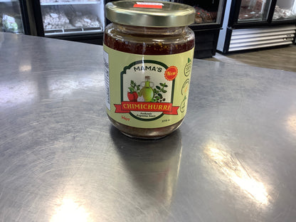 MAMA’S CHIMICHURRI AUTHENTIC ARGENTINA SAUCE -HOT