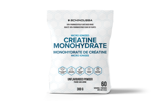 SCHINOUSSA - MICRO IONIZED CREATINE MONOHYDRATE - 300G