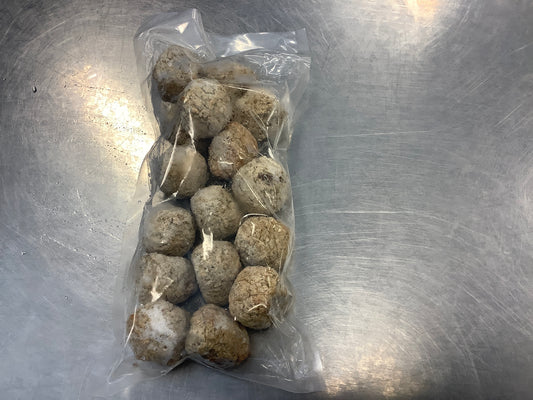 COOKED BEEF & CHICKEN MEATBALLS 1LB BAGS