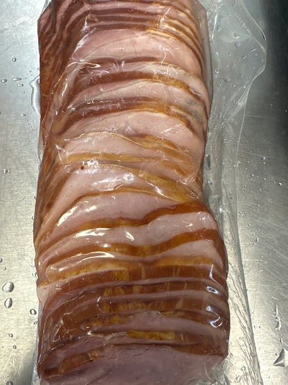 SMOKED PORK BACK BACON PLAIN