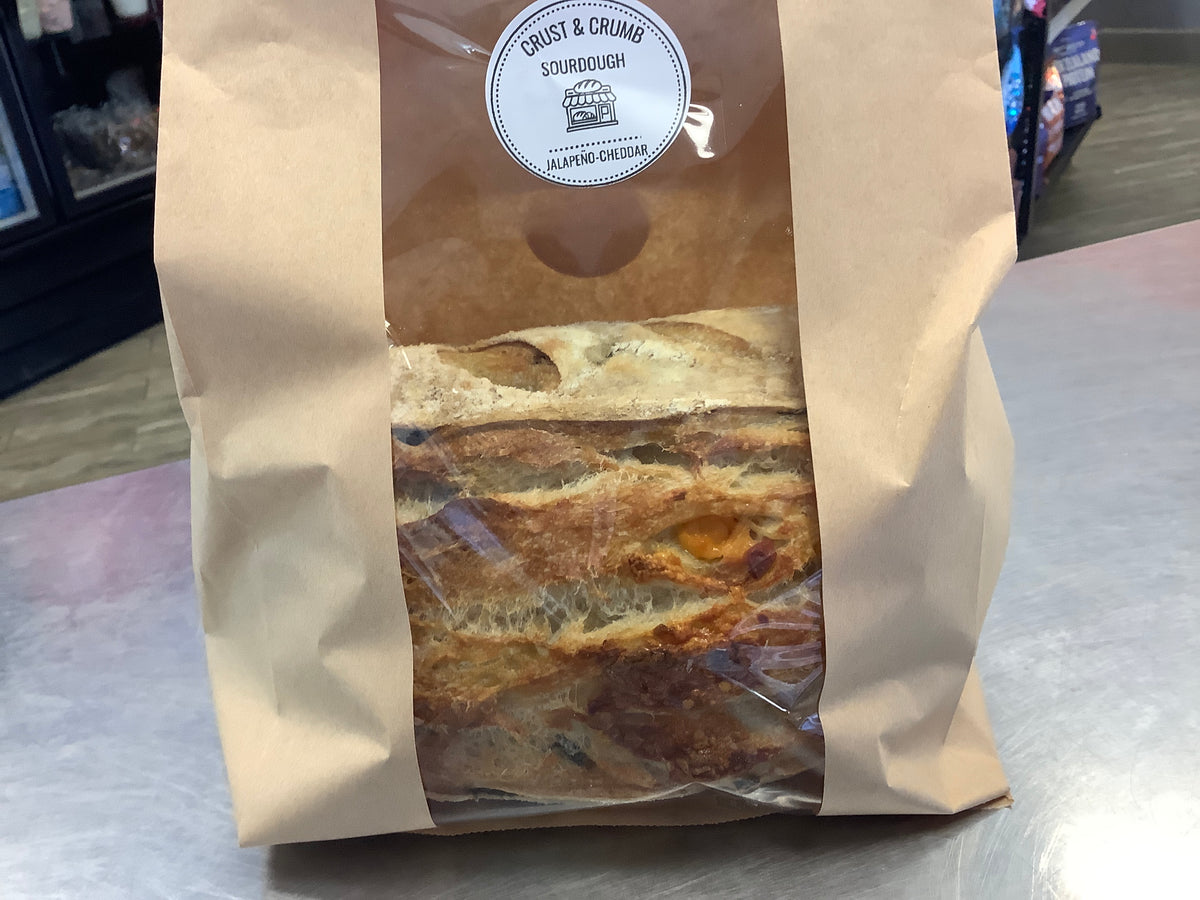 Sour Dough Homemade Bread - Jalapeño Cheddar