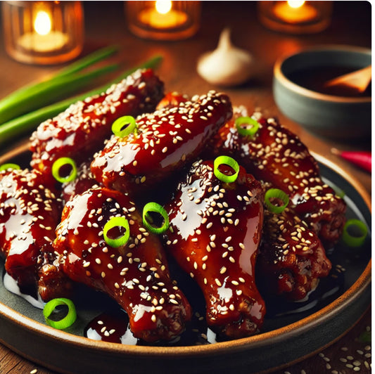 TERIYAKI MARINATED CHICKEN WINGS