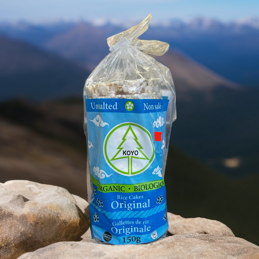 GLUTEN-FREE ORGANIC RICE CAKES - ORIGINAL - UNSALTED