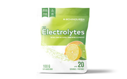 SCHINOUSSA -  E5 ELECTROLYTES NATURAL LEMON LIME