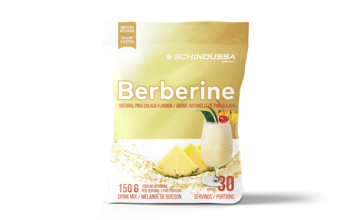 SCHINOUSSA BERBERINE NATURAL PINA COLADA
