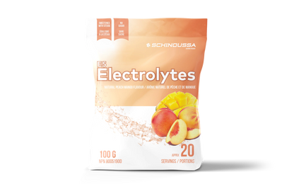 SCHINOUSSA - E5 ELECTROLYTES PEACH MANGO