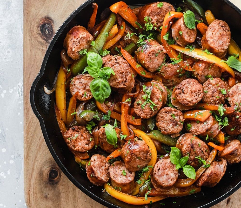 Hot Italian Sausages - Diced - Cooked & Portioned - 4oz porition