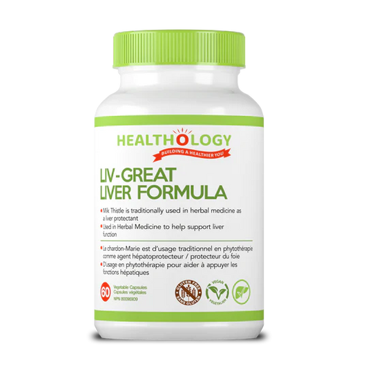 HEALTHOLOGY - LIV-GREAT LIVER FORMULA - 60 Veggie Caps