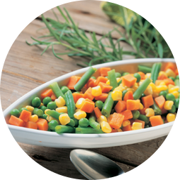Mixed Veggies - Cooked & Portioned