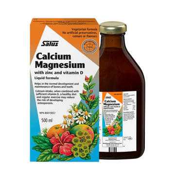 SALUS - CALCIUM MAGNESIUM - with Zinc & Vitamin D Liquid  - 250ml