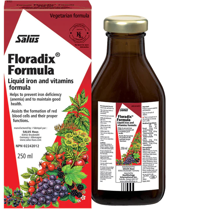 SALUS - FLORADIX  LIQUID IRON & VITAMINS