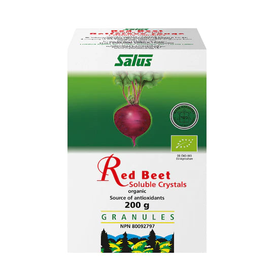SALUS - RED BEET SOLUBLE CRYSTALS ORGANIC - 200g