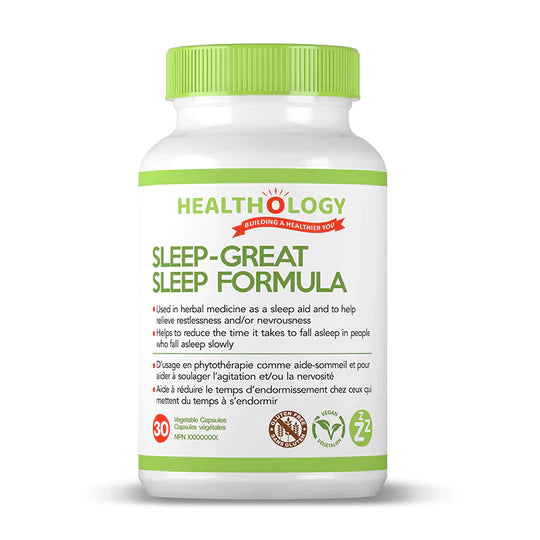 HEALTHOLOGY - SLEEP GREAT - 30 Veggie Caps