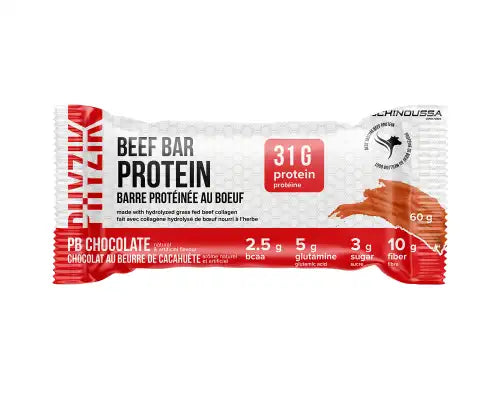 BEEF BAR PROTEIN- PEANUT BUTTER FLAVOUR-SCHINOUSSA