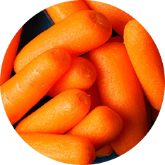 BABY CARROTS - WHOLE - 2KG BAG