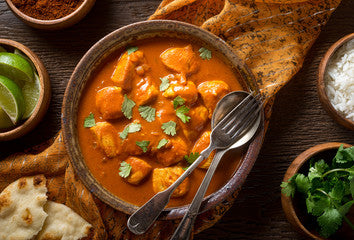 Chicken Breast BUTTER CHICKEN - Cooked & Portioned