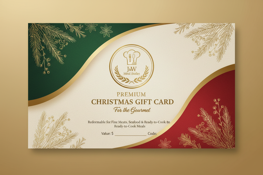 christmas gift card with our logo