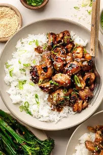 Chicken Breast KOREAN BBQ - Cooked & Portioned