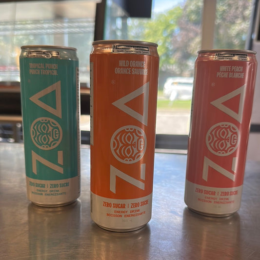 ZOA WILD ORANGE ENERGY DRINK