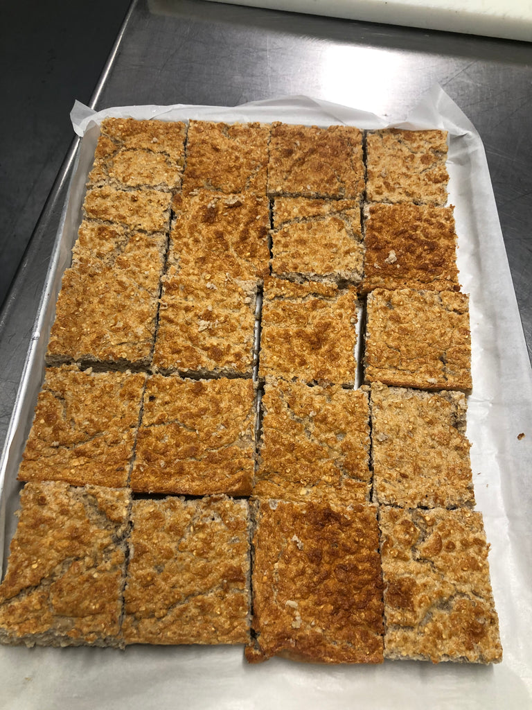 Oatmeal Breakfast Bars BAKED - 3oz - Cooked & Portioned