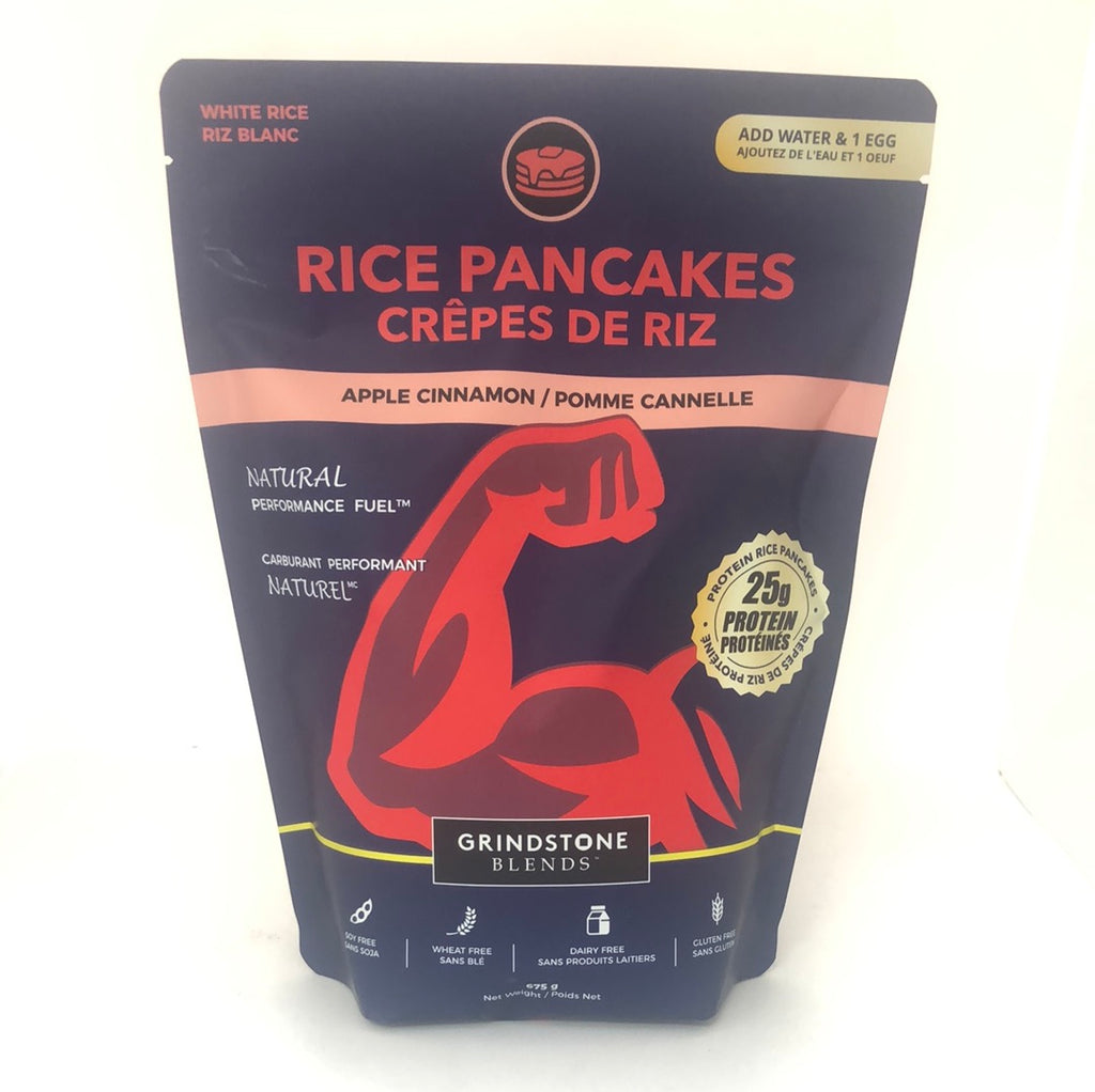GRINDSTONE BLENDS - PROTEIN RICE PANCAKES - APPLE CINNAMON