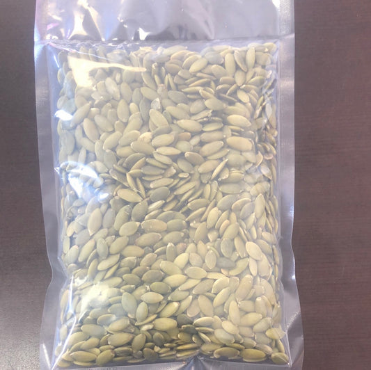 PUMPKIN SEEDS SHELLED - RAW - 1/2LB BAG