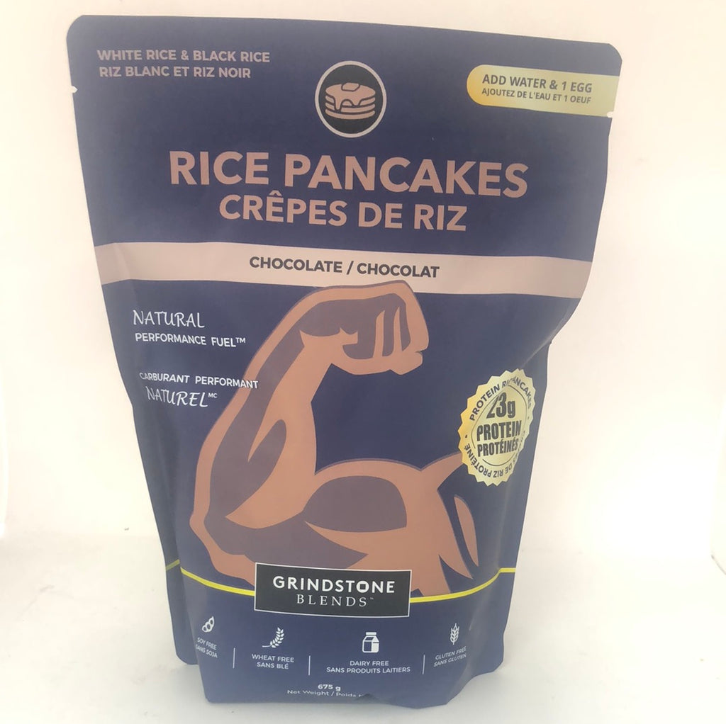 GRINDSTONE BLENDS - PROTEIN RICE PANCAKES - CHOCOLATE