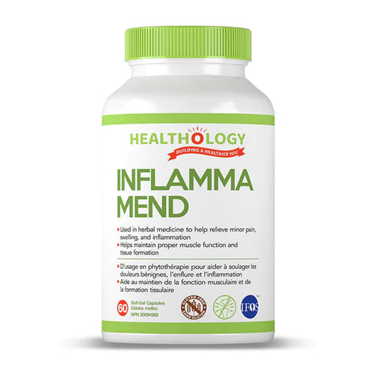 HEALTHOLOGY - INFLAMMA-MEND - 60 Soft Gel Caps