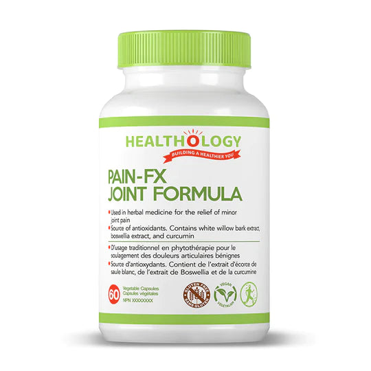 HEALTHOLOGY - PAIN-FX JOINT FORMULA - 60 Veggie Caps