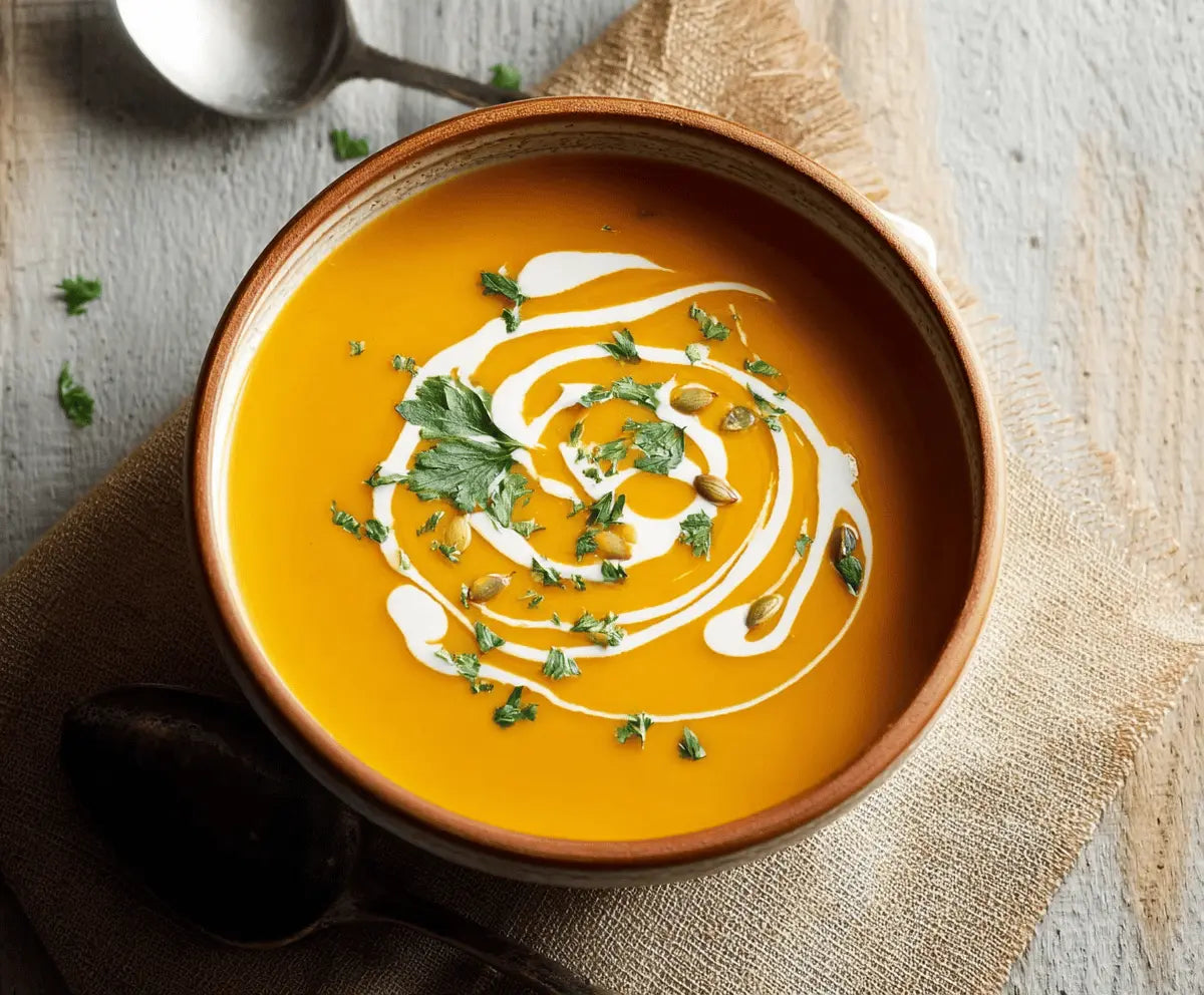 Butternut Squash Soup  - 10oz portion - Cooked & Portioned