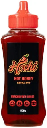HOCHI HOT HONEY - EXTRA HOT - 500g Squeeze Bottle