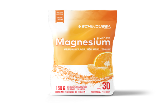 SCHINOUSSA - MAGNESIUM GLYCINATE - ORANGE FLAVOUR - 150G