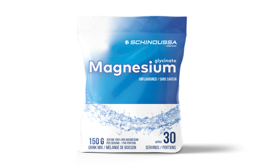 SCHINOUSSA - MAGNESIUM GLYCINATE - UNFLAVOURED - 150G