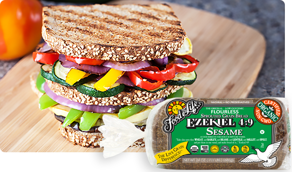 EZEKIEL 4:9® SESAME SPROUTED WHOLE GRAIN BREAD