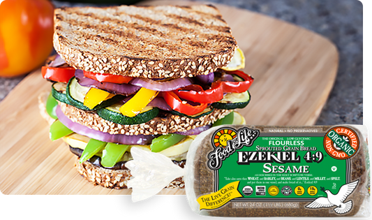 EZEKIEL 4:9® SESAME SPROUTED WHOLE GRAIN BREAD