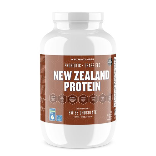 SCHINOUSSA - NEW ZEALAND WHEY PROTEIN 910g - Various Flavours